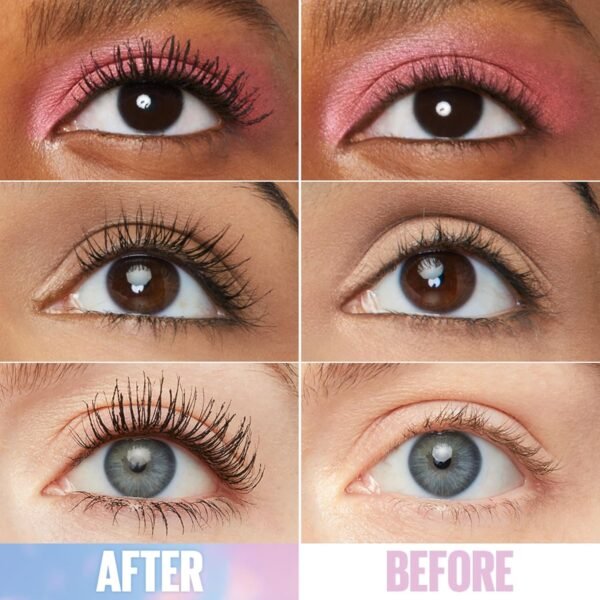 Maybelline Lash Sensational Sky High Washable Mascara Makeup, Volumizing, Lengthening, Defining, Curling, Multiplying, Buildable Formula, Very Black, 1 Count - Image 3