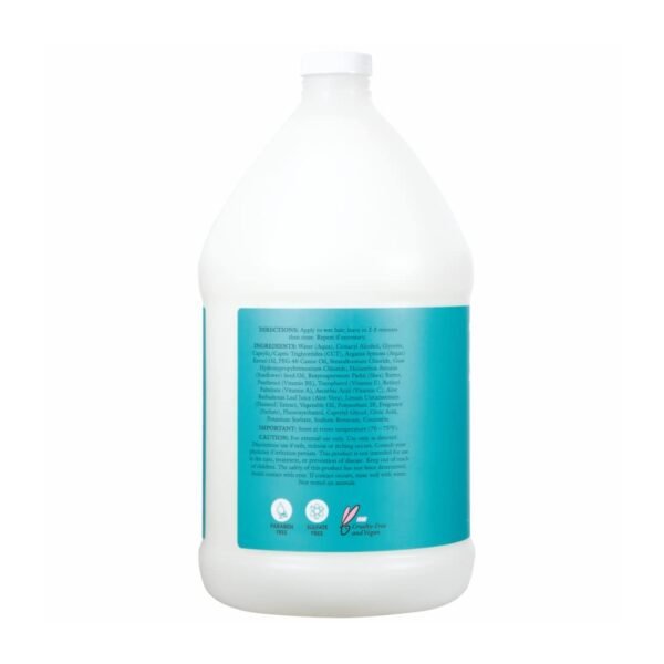 Ginger Lily Farms Salon Formula 100% Pure Morocco Argan Oil Conditioner for All Hair Types, 100% Vegan & Cruelty-Free, 1 Gallon, 128 Fl Oz (Pack of 1) Refill - Image 4