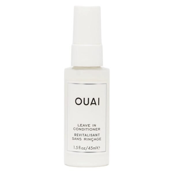 OUAI Leave In Conditioner & Heat Protectant Spray - Prime Hair for Style, Smooth Flyaways, Add Shine and Use as Detangling Spray - No Parabens, Sulfates or Phthalates (1.5 oz) - Image 2