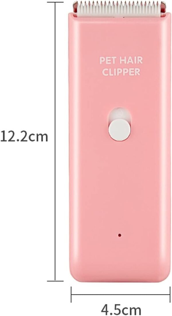 Dog Cat Home Hair Waterproof Clipper Portable Electric USB Rechargeable Pet Grooming Tools Low Noise Shaver Cordless Trimmer for Small and Large Pets - Image 7