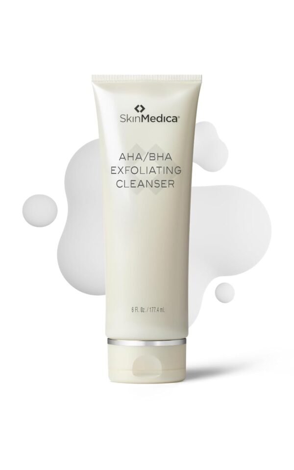 SkinMedica AHA/BHA Exfoliating Cleanser - Gently Scrub Away Dead Skin with Exfoliating Face Wash Cleanser, Improving the Appearance of Skin Tone and Texture, 6 Fl Oz - Image 2