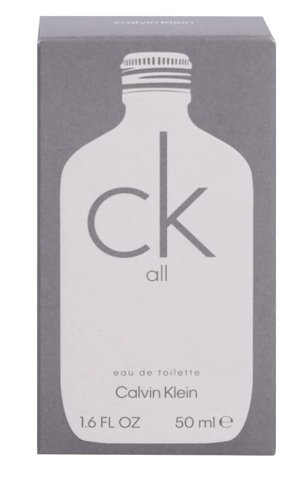 Calvin Klein CK All Eau de Toilette – Citrus Unisex Fragrance – With Notes of Bergamot, Grapefruit Flower, Rhubarb & Vetiver – Luxury Unisex Perfumes – Long Lasting Fragrance - Image 4