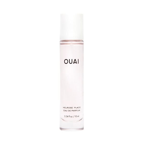 OUAI Melrose Place Eau de Parfum Travel Size - Elegant Womens Perfume for Everyday Wear - Fresh Floral Scent has Notes of Champagne, Bergamot & Rose with Delicate Hints of Cedarwood & Lychee (.34 Oz) - Image 2