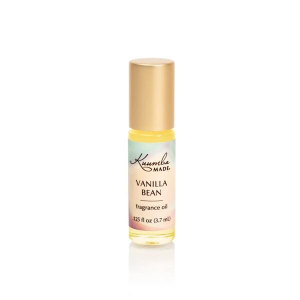 Kuumba Made Vanilla Bean Fragrance Oil Roll-On 0.125 fl oz (3.7ml) | Rollerball Perfume | Alcohol Free - Image 2