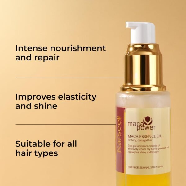 Karseell Collagen Hair Treatment Deep Repair Conditioning, Hair Mask Argan Oil Set for Dry Damaged Hair All Hair Types 16.9floz + 1.69floz - Image 5