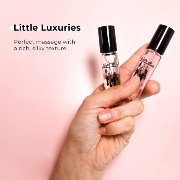 Well's Oil Roll-On Perfume Oil (Inspired by Love Spell) | Notes of Fresh Peach and Cherry Blossom | Long-Lasting | Paraben-Free | 0.33 Fl Oz / 10 ml - Image 5