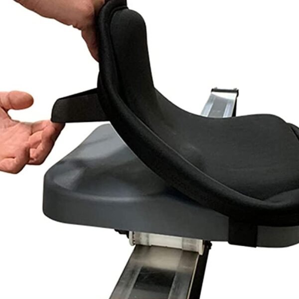 Row Machine Seat Cushion with Straps - Rower Seat Pad Designed for Concept 2 Rowing Machine- Cushion for Rowing Machine, Compatible with Peloton - Image 2