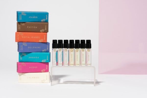 Mini Perfume Gift Set, Pack of 7 Scents, Natural Fragrance Mists for Women, Petite Discovery Kit Sampler - Image 6