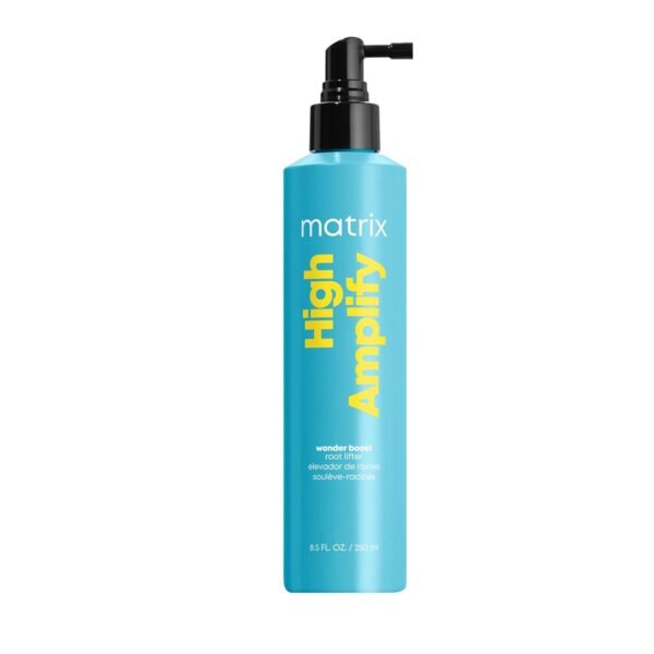 Matrix High Amplify Wonder Booster Root Lifter Spray | Provides Extreme Volume & Body | Boost Structure in Fine Hair, Thin & Limp Hair | Flexible Hold | Salon Hair Styling | 8.5 Fl. Oz. | Vegan - Image 2