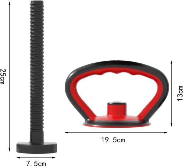 kowaku Kettlebell Handle Easy Carry Strength Training Kettle Bell Grip Adjustable for Outdoor Workout Home Fitness Weightlifting - Image 4