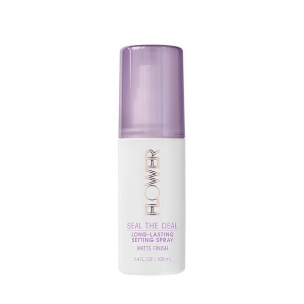 FLOWER Beauty By Drew Barrymore Seal The Deal Setting Spray for Makeup - Long-Lasting + Flawless Finish - Sweat-Proof + Rub-Resistant - Matte + All Day Face Makeup - Cruelty-Free + Vegan - Image 2