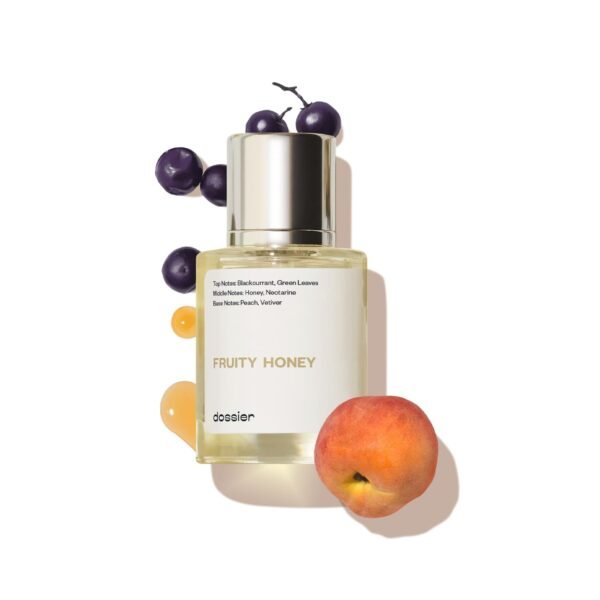 Dossier - Fruity Honey - Eau de Parfum - Inspired by J.Malone's Nectarine Blossom & Honey - Perfume Luxury - Pure Infused - Paraben-Free - Vegan - For Women Men Unisex - Fragrance 1.7 oz (Spray 50ml) - Image 2