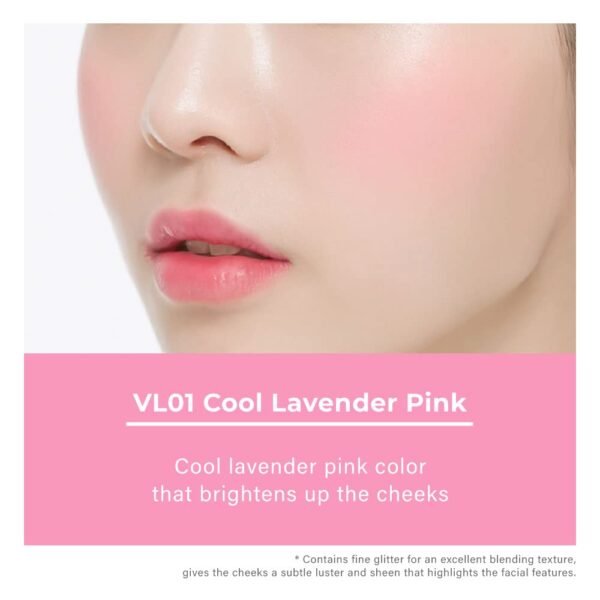 A'PIEU JUICY-PANG JELLY BLUSHER (VL01) Korean Blush, Velvety Finish, Easy blending blusher, kbeauty makeup - Image 3