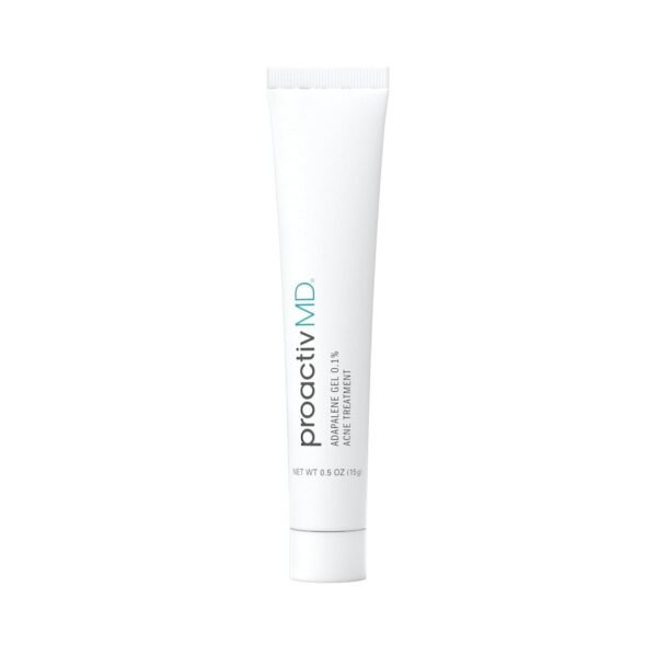 ProactivMD Adapalene Gel Acne Treatment - Prescription Strength Retinoid For Face and Body Acne, .1% Solution, 0.5 oz - Image 2