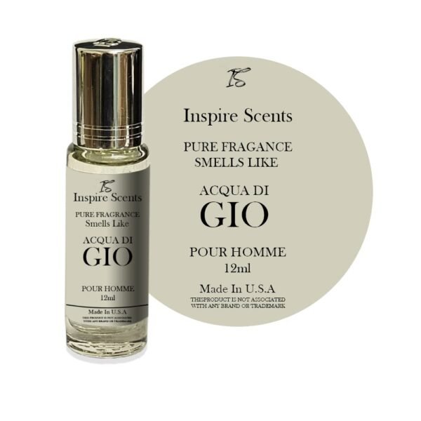 Fragrance Perfume Oils Acqua Di Geo Cologne Roll On Body Oil for Men (Pack of 1), 1.0 Fl Oz - Image 2
