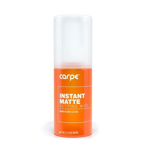 Carpe Matte Setting Spray Mist ~ NEW~ Instant Matte Setting Spray for Sweat & Oil Control - Ideal Setting Spray for Oily Skin - Lightweight Matte Finishing Spray For Makeup w/o Compromising Comfort - Image 2