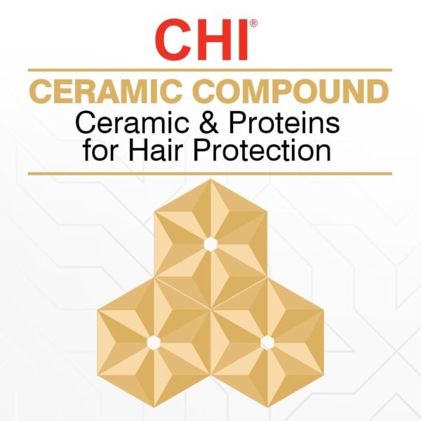 CHI Straight Guard Smoothing Styling Cream, Eliminates Frizz For Sleek & Shiny Hair, Maximum Control, 8.5 Oz - Image 8