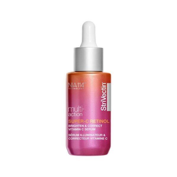 StriVectin Multi-Action Super-C Retinol Brighten and Correct Vitamin C Face Serum with Acerola Cherry Extract, 1 Fl Oz - Image 2