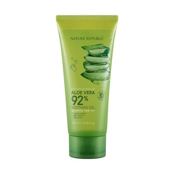 NATURE REPUBLIC Soothing and Moisture Aloe Vera 92 Percent Soothing Gel(tube) - Image 2