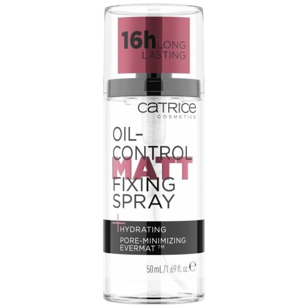 Catrice | Oil Control Matt Fixing Spray | Minimizes Visibility of Pores | Sets Makeup for 18 hours | Mattifying | Vegan & Cruelty Free - Image 2