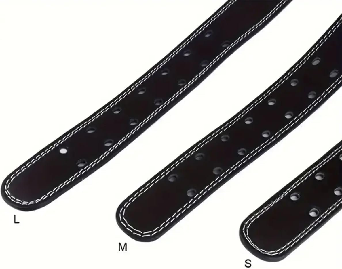 Weightlifting Belt, Leather Weight Lifting Belt for men and women - Functional Support Weight Belt - Gym Belt for Weightlifting, Powerlifting & Deadlifts | Adjustable - Image 10