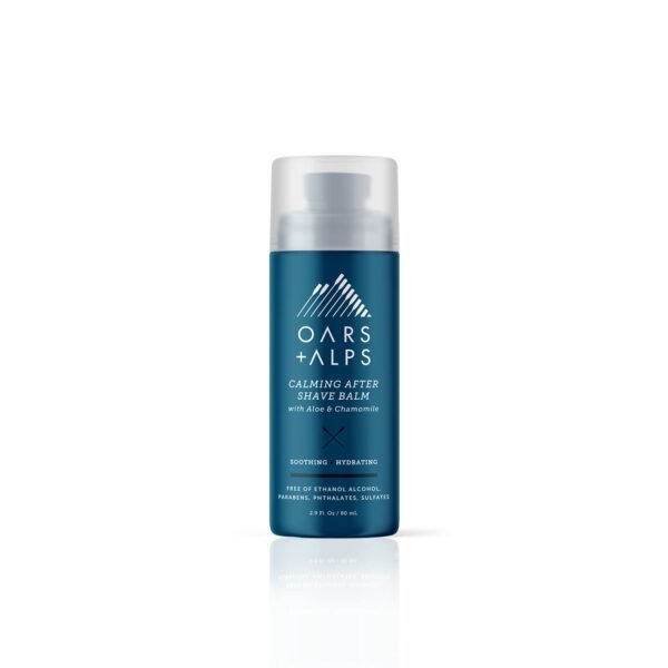 Oars + Alps Calming After Shave Balm and Lotion for Men, Dermatologist Tested and Infused with Aloe and Chamomile, TSA Friendly, 2.9 Fl Oz - Image 2