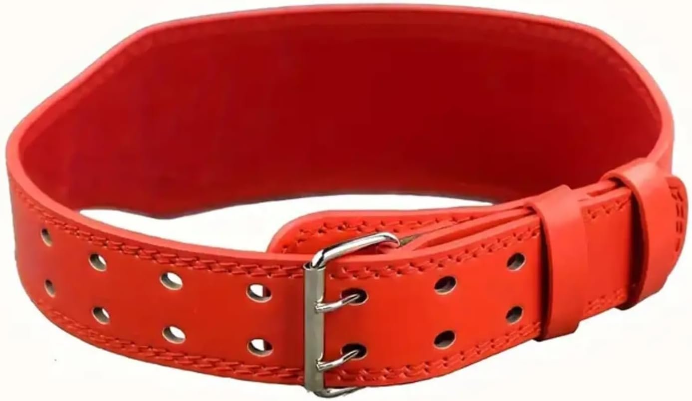 Weightlifting Belt, Leather Weight Lifting Belt for men and women - Functional Support Weight Belt - Gym Belt for Weightlifting, Powerlifting & Deadlifts | Adjustable - Image 7