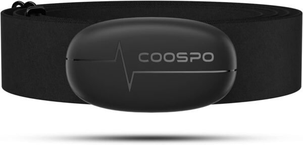 COOSPO H6 Heart Rate Monitor Chest Strap Bluetooth 4.0 ANT+ IP67 Chest Heart Rate Sensor for Peloton Polar DDP Yoga Map My Ride Garmin Sports Watches - Image 2