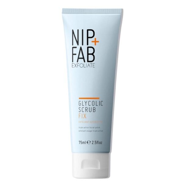 Nip + Fab Glycolic Acid Fix Face Scrub with Salicylic Acid, AHA/BHA Exfoliating Facial Cleanser Polish for Refining Pores Skin Brightening, 75 ml 2.5 fl oz - Image 2