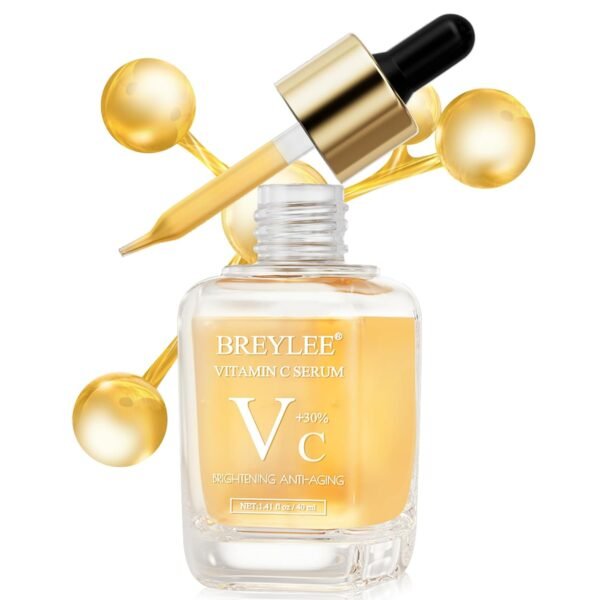 BREYLEE Vitamin C Serum for Face & Eye (1.4 oz) for Brightening Skin,Dark Spot Remover,Reduce Wrinkle,Anti Aging,Moisturizer with Hyaluronic Acid,Vitamin E,Retinol - Image 8