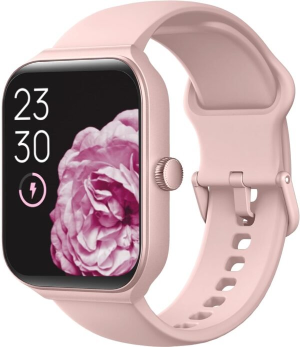 Smart Watch for Women Alexa Built-in, 1.95" Fitness Tracker with Answer/Make Calls, IP68 Waterproof/Heart Rate/Sleep Tracker/100 Sport Modes, Fitness Watch Compatible Android iOS - Image 2