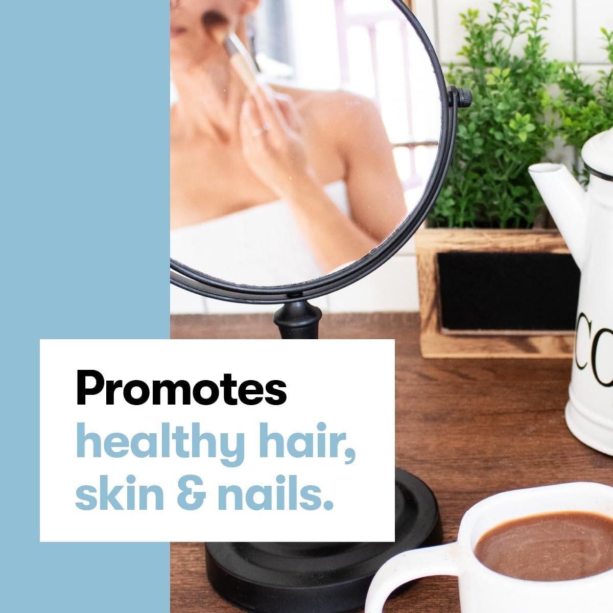 Perfect Keto Collagen Peptides Protein Powder with MCT Oil, Hydrolyzed Collagen, Type I & III Supplement, Gluten Free, Grass Fed, Low Carb, Keto Coffee Creamer, Collagen for Women & Men, Chocolate - Image 6