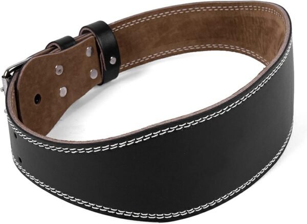 Weight Lifting Belt Back Lumbar Support Strength Training Fitness Workout Home Gym - Image 5