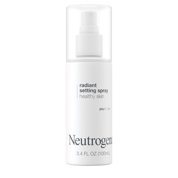 Neutrogena Radiant Makeup Setting Spray, Long-Lasting & Weightless Face Setting Mist for Healthy Looking, Glowing Skin, 3.4 Fl Oz - Image 8