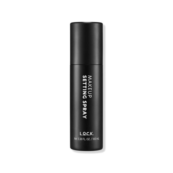 L.O.C.K. Makeup Setting Spray – Makeup Fixing Sealer Spray Mist Lightweight Finish Spray Long lasting Smooth Natural Finishing spray oily skin hydrating face spray. 100ml 3.38 fl oz Clear - Image 2