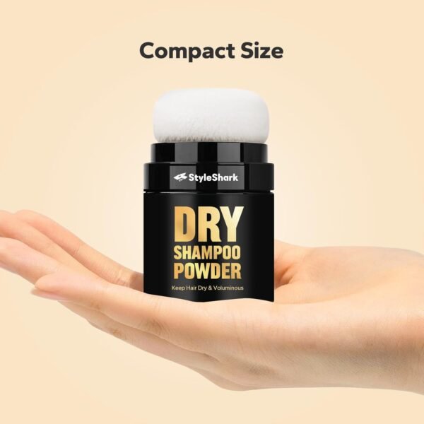 Volumizing Hair Powder - Mattifying Dry Shampoo for Root Fuller Look, Travel Size for Women & Men (0.29 oz) - Image 7