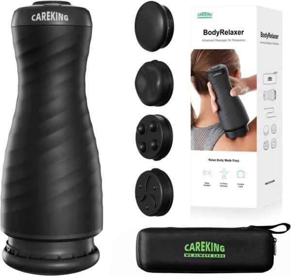 Massage Gun Deep Tissue for Women, Vibration Therapy for Muscle Recovery Pain Relief Cellulite Massager for Leg Thigh Abdomen Neck Shoulder Lymphatic Drainage Massager Body Sculpting Machine - Image 2