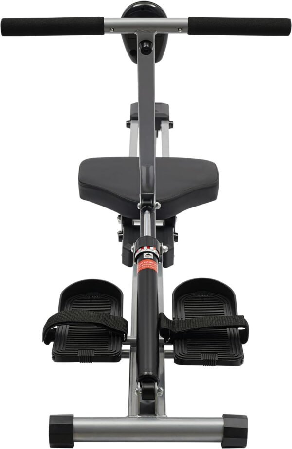 Compact Adjustable Rowing Machine with 12 Levels of Resistance,Hydraulic Rower for Home 300LBS Weight Capacity,Foldable Rower for Complete Body Workouts - Image 6
