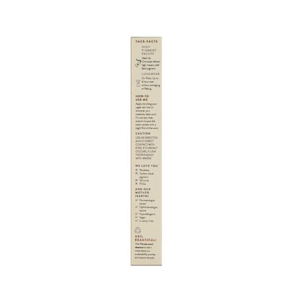 Honest Beauty Longlasting Vegan Liquid Eyeliner | Smudge + Flake Proof, Precise Application | Hypoallergenic, Plant-Derived, EWG Verified + Cruelty Free | Black, 0.58 fl oz - Image 10