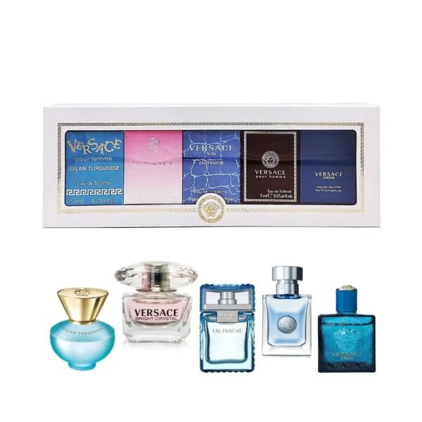 Versace Miniatures Collection by Versace for Unisex - 5 Pc Mini Gift Set - Image 2