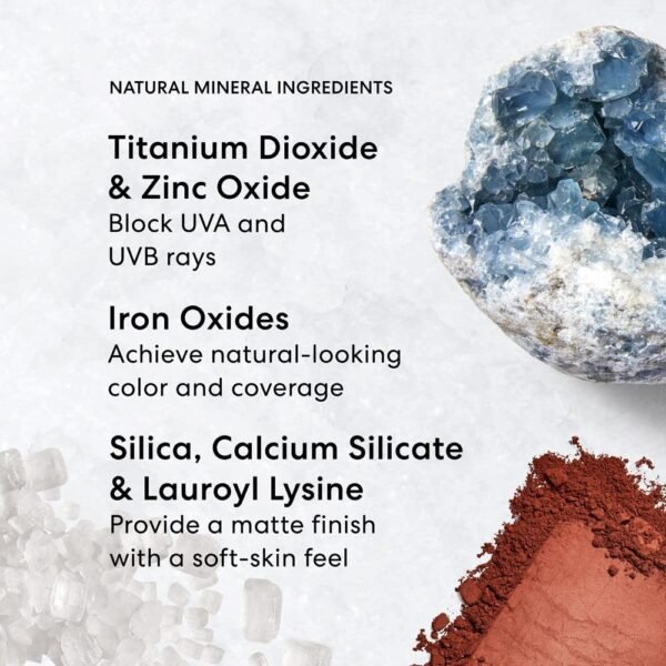 bareMinerals Original Loose Powder Foundation SPF 15, Lightweight Mineral Loose Powder Foundation Makeup, Buildable Coverage, Talc Free, Vegan - Image 7