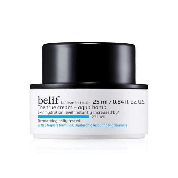 belif The True Cream Aqua Bomb | New & Improved | Hydration in 10 Seconds | Hyaluronic Acid, Niacinamide | Lightweight Hydrating Daily Moisturizer Face - Image 2