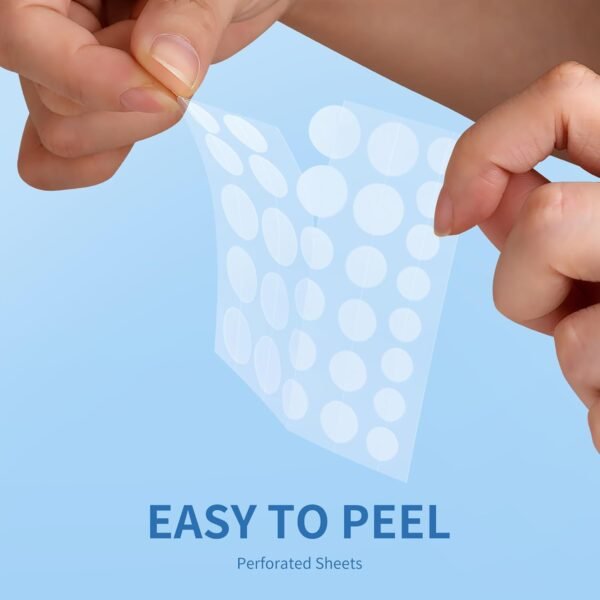 Pimple Patches for Face, 4 Size 300 Counts Acne Patches, Hydrocolloid Patches for Covering Zits and Blemishes, Spot Stickers with Salicylic Acid, Tea Tree Oil & Calendula Oil - Image 8