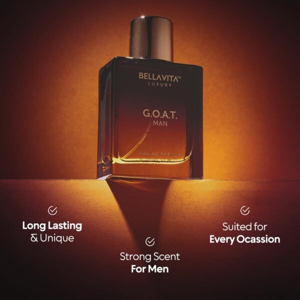 G.O.A.T. Men's Eau De Parfum (3.4 fl. oz.) | Perfume for Men with Bergamot, Lavender & Patchouli | Woody & Oriental | Refreshing: Ideal for Sports & Gym Enthusiasts | Long-Lasting & Cruelty-Free - Image 5