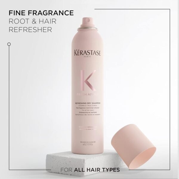KERASTASE Fresh Affair Dry Shampoo | Root and Hair Refresher for Between Washes | Instantly Absorbs Excess Oil | Adds Volume | Neroli Fine Fragrance | Silicone Free | For All Hair Types - Image 3
