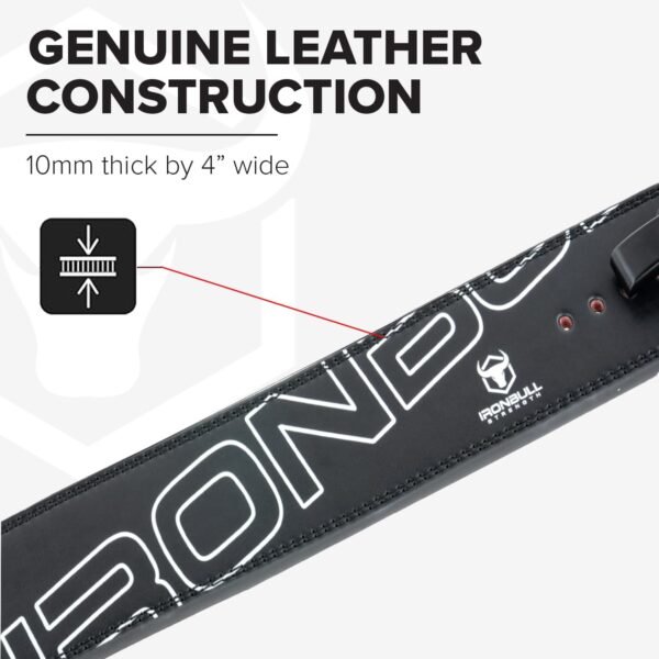 Lever Weightlifting Belt – 10mm Lever Belt for Squats & deadlift – Lever Lifting Belt for Men & Women - Lower Back Support Belt for Weight Lifting, Gym, Fitness & Weight Training - Image 5