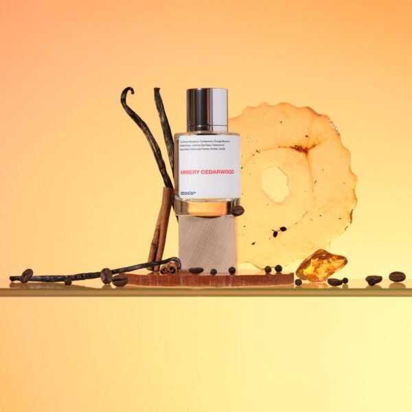 Dossier - Ambery Cedarwood - Eau de Parfum - Perfume Luxury - Pure Infused - Paraben-Free - Vegan - For Women - Fragrance 1.7 oz (Spray 50ml) - Image 3