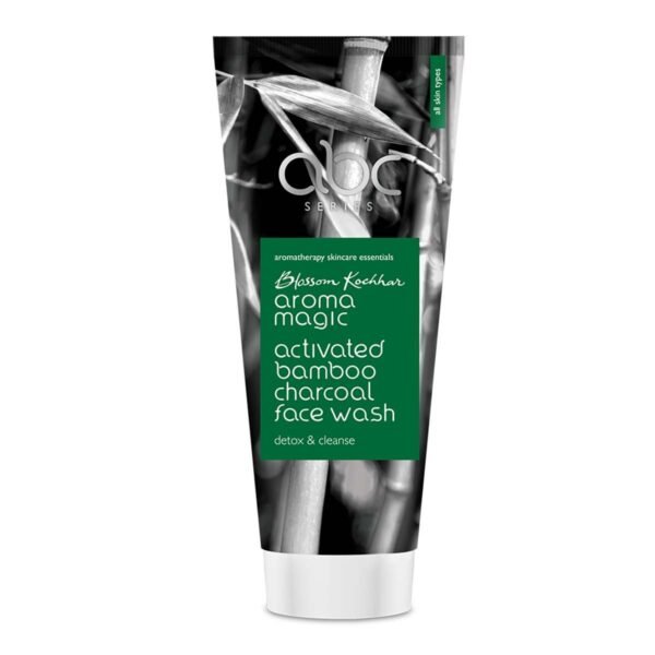 Aroma Magic Activated Charcoal Face Wash | Gently Cleanses Excess Oil & Dirt | Helps Tighten Pores | Removes Dead Cells & Impurities | for Smooth & Radiant Skin | 3.38 Fl Oz/100ml - Image 4