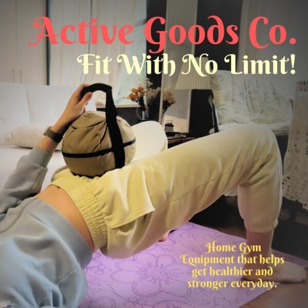 ActiveGoodsCo. Kettlebell Sandbag for fitness workout, different sizes 11Lb to 75lb. Visit to see the options - Image 7