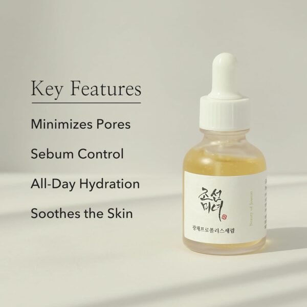 Beauty of Joseon Glow Serum Propolis and Niacinamide Hydrating Facial Soothing Moisturizer for Irritated Uneven Skin Tone, Korean Skin Care 30ml, 1 fl.oz - Image 5